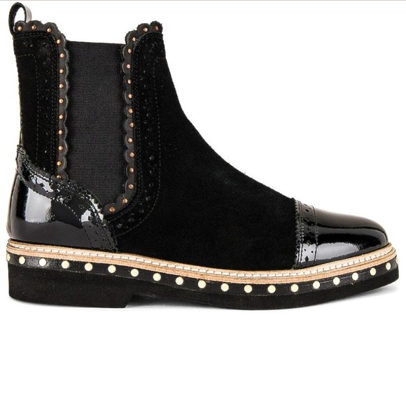 Free People Shoes - Free People Black Atlas Chelsea Booties
